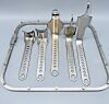 INNOMED 7450-01D Charnley Retractor Set, Square  5 Retractor Blades