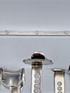 INNOMED 7450-01D Charnley Retractor Set, Square  5 Retractor Blades