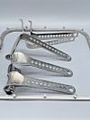INNOMED 7450-01D Charnley Retractor Set, Square  5 Retractor Blades