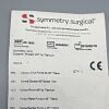 SYMMETRY 80-1854 Surgical  Scissors, IMA, Straight, Angled 45° Tip, 6" Titanium