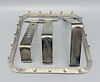 V. MUELLER VM88-2611 Custom Charnley Style Frame 3 Orthopedic Retractor Blades