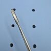 SYNTHES 6mm Periosteal Elevator  Width, Curved Blade, Round Edge