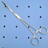 JARIT 320-360 INTEGRA   Surgical Cardio-Grip GLOVER CLAMP Curved 1/4"