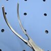 JARIT 320-360 INTEGRA   Surgical Cardio-Grip GLOVER CLAMP Curved 1/4"