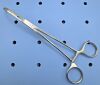 JARIT 320-360 INTEGRA   Surgical Cardio-Grip GLOVER CLAMP Curved 1/4"