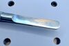 MICRO INSTRUMENTS INC. TF1 14cm Long Tip 0.2mm Straight w Platform Round Handle