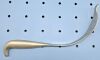 AESCULAP MB379R AUFRANC Cobra Retractor, 10", , Serrated, Blunt Tip