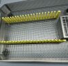 AESCULAP JF222R Full Size Perforated Basket w/ Custom Insert,