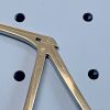 V. MUELLER K-0190 Love-Gruenwald Forceps, 10", Curved Down