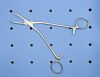  Orthopedic Meniscus Forceps, Slightly Curved Left,  Aggressive Teeth