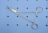  Orthopedic Meniscus Forceps, Slightly Curved Left,  Aggressive Teeth