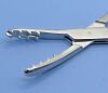  Orthopedic Meniscus Forceps, Slightly Curved Left,  Aggressive Teeth
