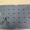 JARIT 460-237 Jako Micro Forceps, Angled to Right, 2.5mm, 9 1/2"