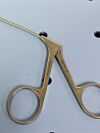 JARIT 460-236 JAKO Micro-Laryngeal Cup Forcep, Angled Left, 2.5mm Cup