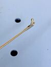 JARIT 460-236 JAKO Micro-Laryngeal Cup Forcep, Angled Left, 2.5mm Cup