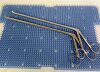 V. MUELLER K-0189 and K-0194 Love-Gruenwald Forceps, 10"