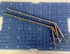 V. MUELLER K-0189 and K-0194 Love-Gruenwald Forceps, 10"