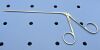 INTEGRA R8658 Belluci Micro Alligator Scissors, Delicate 5½”  5.5mm, Str.