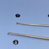 V. MUELLER NL3785-025 NL378024    Surgical ENT Rhoton Forceps Curved