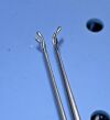 V. MUELLER NL3785-025 NL378024    Surgical ENT Rhoton Forceps Curved