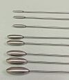 AESCULAP 8 Complete set of  Bakes Gall Duct Dilators Set of