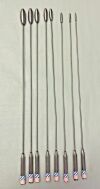 AESCULAP 8 Complete set of  Bakes Gall Duct Dilators Set of