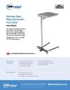 UMF MEDICAL SS8310 O/R Instrument Stand