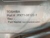 TOSHIBA PX71-08122-1 Inverter Chassis CT Scanner