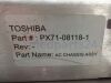 TOSHIBA PX71-08118-1 PX71-08120-1 406157-001 405929-002 AC/HV Chassis Assembly CT Scanner