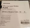 MCKESSON 16-7131 (Lot of 5) Microscope Slides Plain