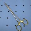 JARIT 121-210 Heaney Curved Serrated Jaw Needle Holder 8" Overall Length
