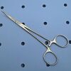 AESCULAP BH167R Hemostatic Crile Curved CVD Clamps Forceps Serrated Jaw 6.25"