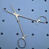 AESCULAP BH167R Hemostatic Crile Curved CVD Clamps Forceps Serrated Jaw 6.25"
