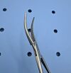 AESCULAP BH167R Hemostatic Crile Curved CVD Clamps Forceps Serrated Jaw 6.25"