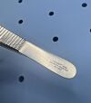 V. MUELLER D'Errico / NL1580 NL1580 D'Errico Dressing Forceps, Bayonet, Serrated, 7/8"