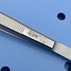AESCULAP BD159R DUROGRIP Dressing Forceps , Straight Serrated, 9.75"