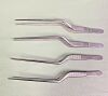 V. MUELLER AU6130 Gruenwald Ear Forceps, 3/8", Bayonet Shaped,