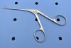 AESCULAP 0F411R Grasping Forceps, Small, Straight, 3.25",Serrated