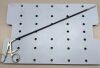 JARIT 615-152 Tenaculum Forceps, Dbl Action, Ratchet, Insulated, 31mm   - 1/24