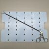 JARIT 615-152 Tenaculum Forceps, Dbl Action, Ratchet, Insulated, 31mm   - 1/24