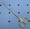 JARIT 101-261 Carb Edge Surgical Scissors, 7" Curved