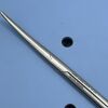JARIT 101-261 Carb Edge Surgical Scissors, 7" Curved