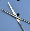 JARIT 101-261 Carb Edge Surgical Scissors, 7" Curved