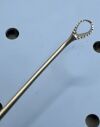 SYMMETRY SURGICAL 52-7080 SSI  Hunter Curette 7.5mm Wide Serrated Edge Malleable Shaft. 9.5" 240 mm
