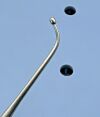 MEDICON 66.54.90 KISTNER Nasal Probe And Elevator, Double Ended, 17cm, 6.75"