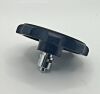  Male Luer Lock Stock/Stop  Black Knob
