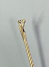 JARIT 460-235 Jako Micro Forceps, Straight, 2.5mm, 9 1/2"