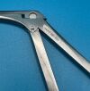 JARIT 280-465 Surgical 45 Degree Peapod Forceps