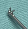 JARIT 440-158 STRUEMPEL  Pediatric Forceps 3 - 3/4" Shaft Up Angled 90 degree