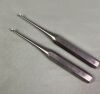 ZIMMER 3681-00-03 Brun Bone Curette - Hollow Handle, Cup Size